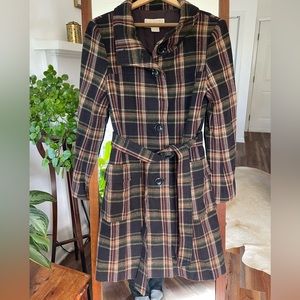 Michael Kors plaid coat